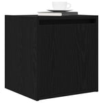 Veggmontert Nattbord 2 Stk Svart 38X34X40 Cm