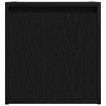 Veggmontert Nattbord 2 Stk Svart 38X34X40 Cm