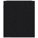 Veggmontert Nattbord 2 Stk Svart 38X34X40 Cm