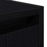 Veggmontert Nattbord 2 Stk Svart 38X34X40 Cm