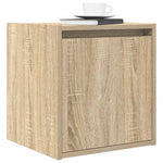 Veggmontert Nattbord Sonoma Eik 38X34X40 Cm