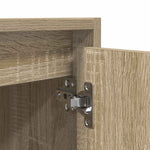 Veggmontert Nattbord Sonoma Eik 38X34X40 Cm