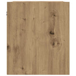 Veggmonterte Nattbord 2 Stk Artisan Eik 38X34X40 Cm