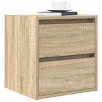 Veggmontert Nattbord Sonoma Eik 38X34X40 Cm