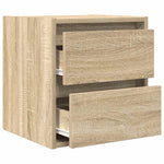 Veggmontert Nattbord Sonoma Eik 38X34X40 Cm