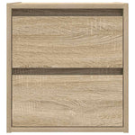 Veggmontert Nattbord Sonoma Eik 38X34X40 Cm