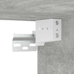 Veggmonterte Nattbord 2 Stk Betonggrå 38X34X40 Cm