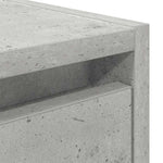 Veggmonterte Nattbord 2 Stk Betonggrå 38X34X40 Cm