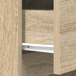 Nattbord Sonoma Eik 39X35X65 Cm Konstruert Tre