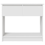 Konsollbord Med Skuffer Hvit 85,5X38,5X74,5 Cm