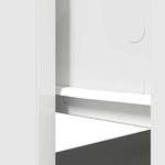 Konsollbord Med Skuffer Hvit 85,5X38,5X74,5 Cm