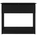 Konsollbord Med Skuffer Svart 85,5X38,5X74,5 Cm