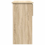 Konsollbord Med Skuffer Sonoma Eik 85,5X38,5X74,5 Cm