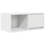 Tv-Benk Hvit 60X31X25,5 Cm Konstruert Tre
