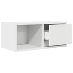 Tv-Benker 2 Stk Hvit 60X31X25,5 Cm Konstruert Tre