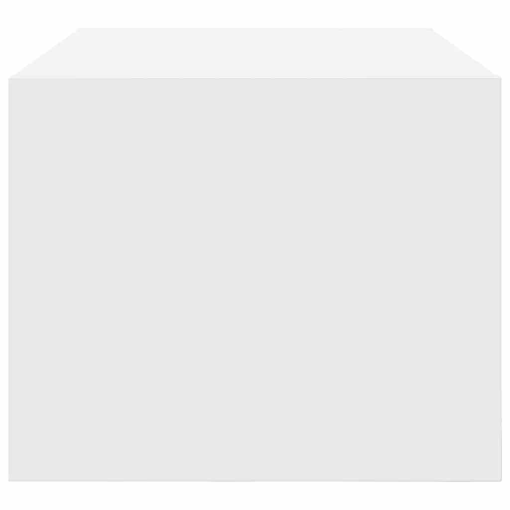 Tv-Benker 2 Stk Hvit 60X31X25,5 Cm Konstruert Tre