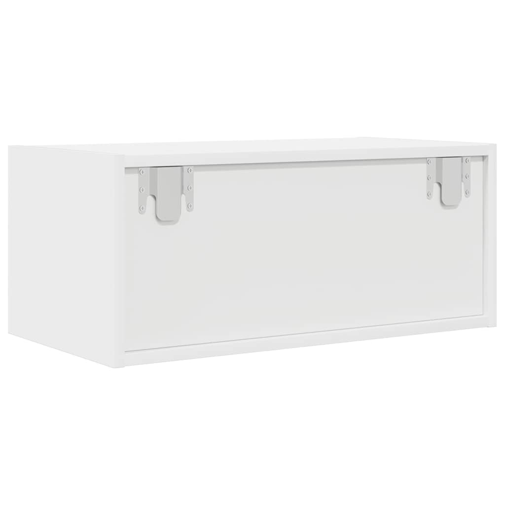 Tv-Benker 2 Stk Hvit 60X31X25,5 Cm Konstruert Tre