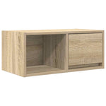 Tv-Benker 2 Stk Sonoma Eik 60X31X25,5 Cm Konstruert Tre