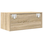 Tv-Benker 2 Stk Sonoma Eik 60X31X25,5 Cm Konstruert Tre
