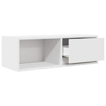 Tv-Benker 2 Stk Hvit 80X31X25,5 Cm Konstruert Tre
