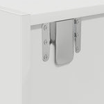 Tv-Benker 2 Stk Hvit 100X31X25,5 Cm Konstruert Tre