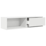 Tv-Benker 2 Stk Hvit 100X31X25,5 Cm Konstruert Tre