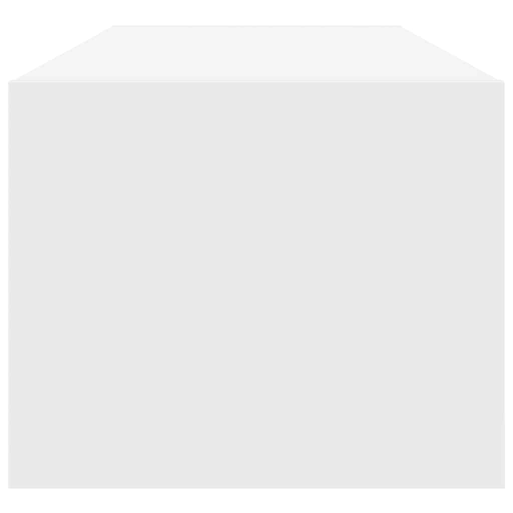 Tv-Benker 2 Stk Hvit 100X31X25,5 Cm Konstruert Tre