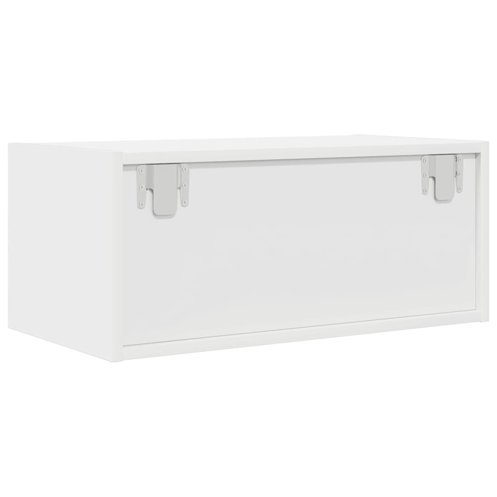 Tv-Benker 2 Stk Hvit 60X31X25,5 Cm Konstruert Tre