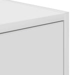 Tv-Benker 2 Stk Hvit 60X31X25,5 Cm Konstruert Tre