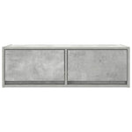 Tv-Benk Betonggrå 80X31X25,5 Cm Konstruert Tre
