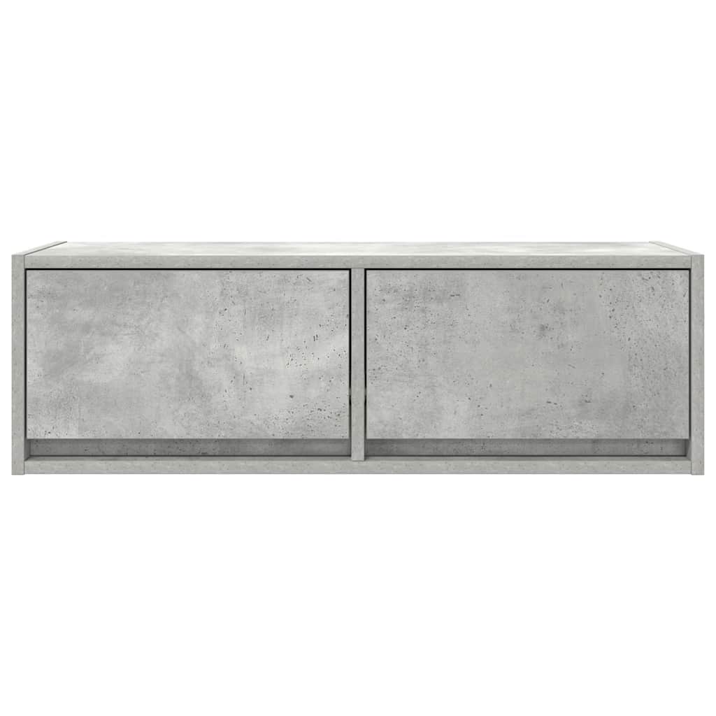 Tv-Benk Betonggrå 80X31X25,5 Cm Konstruert Tre