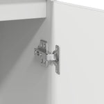Skjenk Med Skuff Hvit 71X35X84 Cm Konstruert Tre