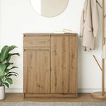 Skjenk Med Skuff Artisan Eik 71X35X84 Cm Konstruert Tre