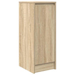 Skjenk Sonoma Eik 29,5X34X76 Cm Konstruert Tre