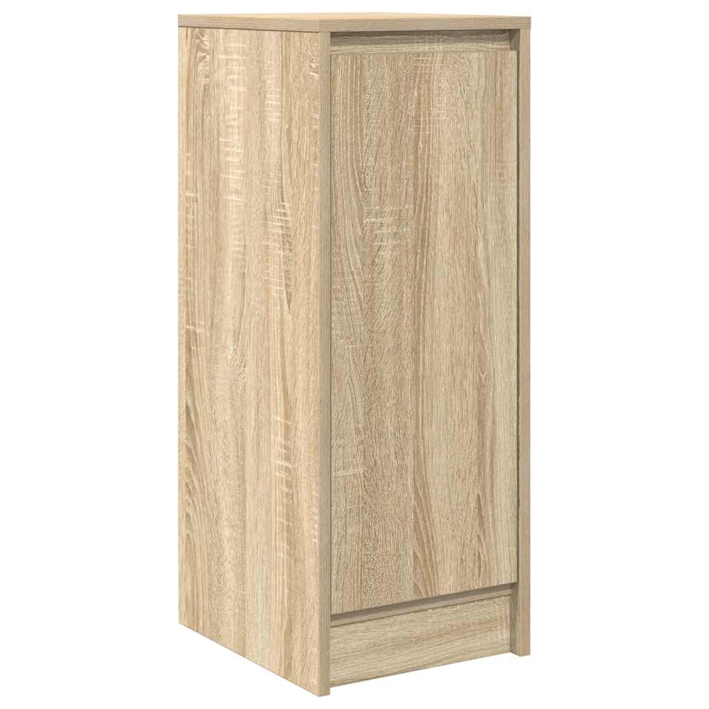 Skjenk Sonoma Eik 29,5X34X76 Cm Konstruert Tre