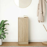 Skjenk Sonoma Eik 29,5X34X76 Cm Konstruert Tre