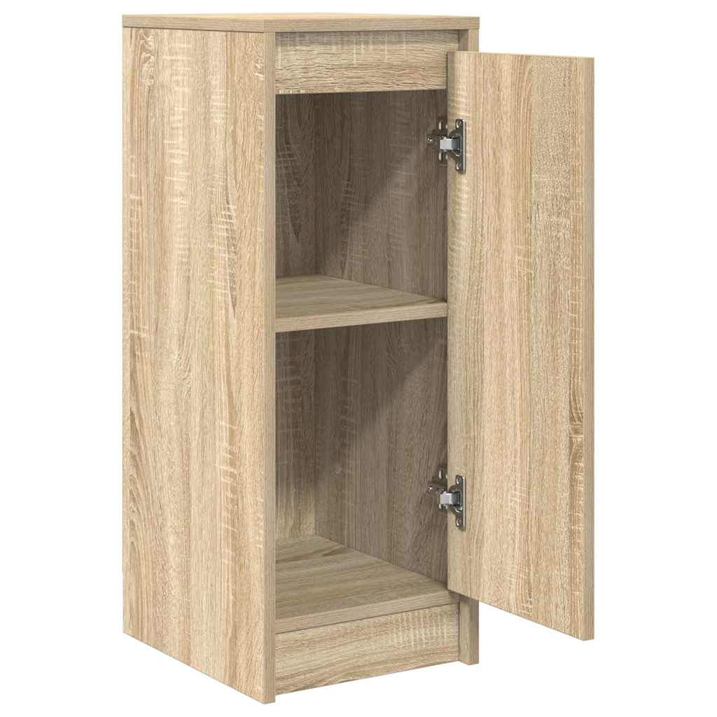 Skjenk Sonoma Eik 29,5X34X76 Cm Konstruert Tre
