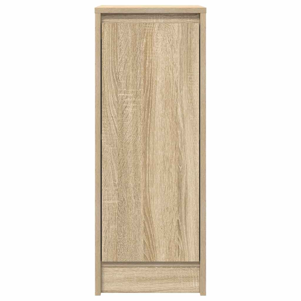 Skjenk Sonoma Eik 29,5X34X76 Cm Konstruert Tre