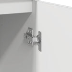 Skjenk Hvit 57X34X76 Cm Konstruert Tre