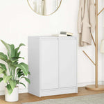 Skjenk Hvit 57X34X76 Cm Konstruert Tre