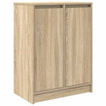 Skjenk Sonoma Eik 57X34X76 Cm Konstruert Tre