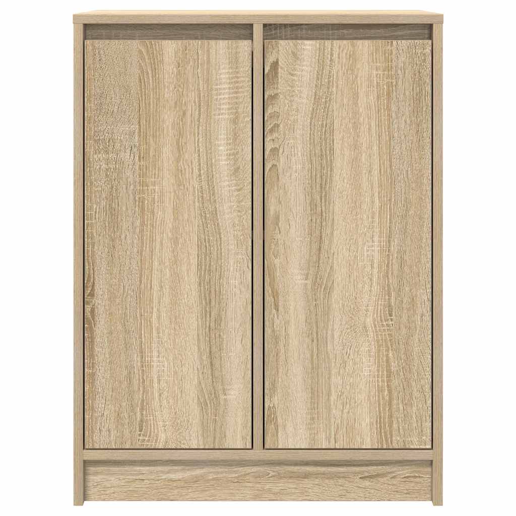 Skjenk Sonoma Eik 57X34X76 Cm Konstruert Tre