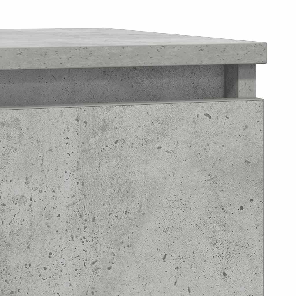 Skjenk Betonggrå 57X34X76 Cm Konstruert Tre