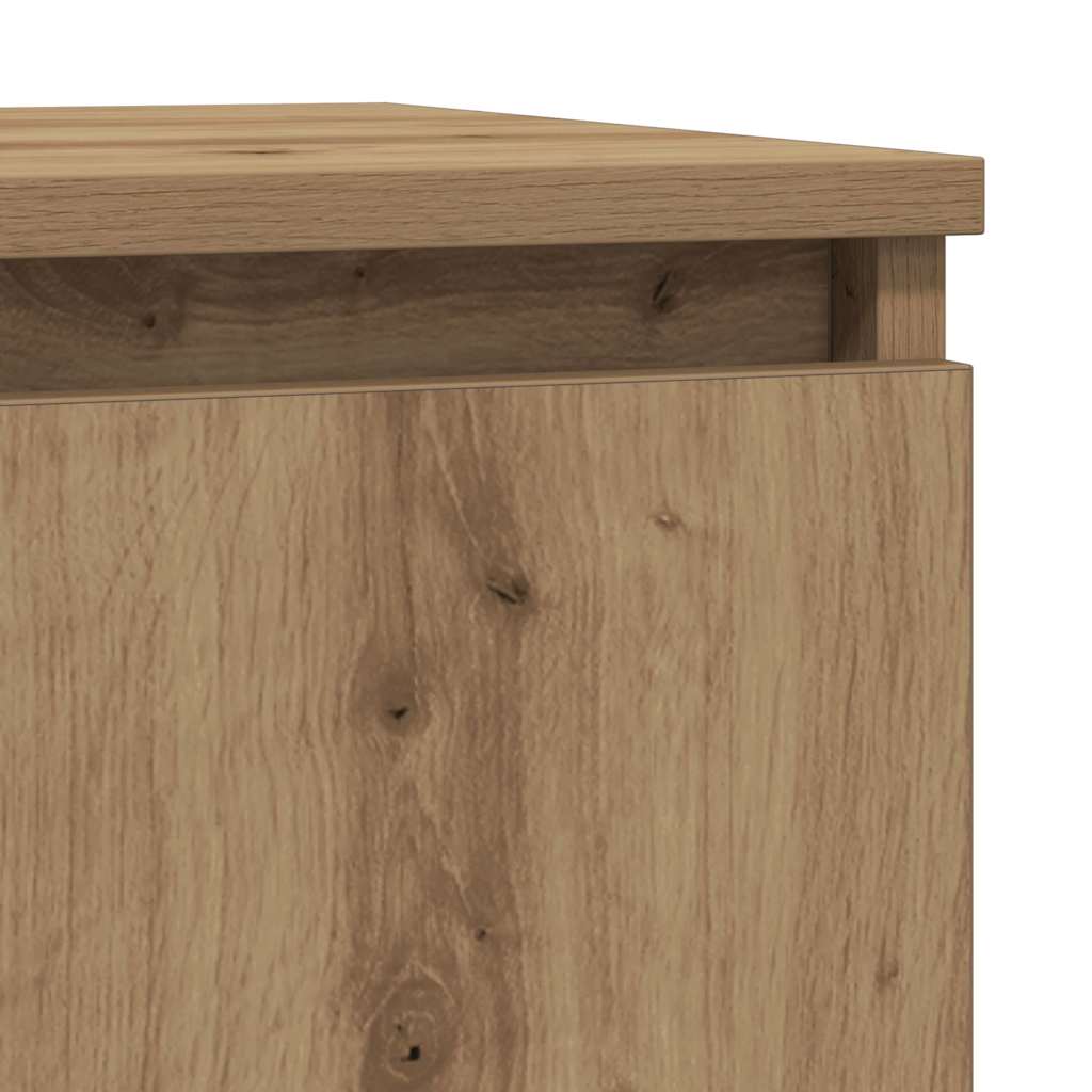 Skjenk Artisan Eik 57X34X76 Cm Konstruert Tre