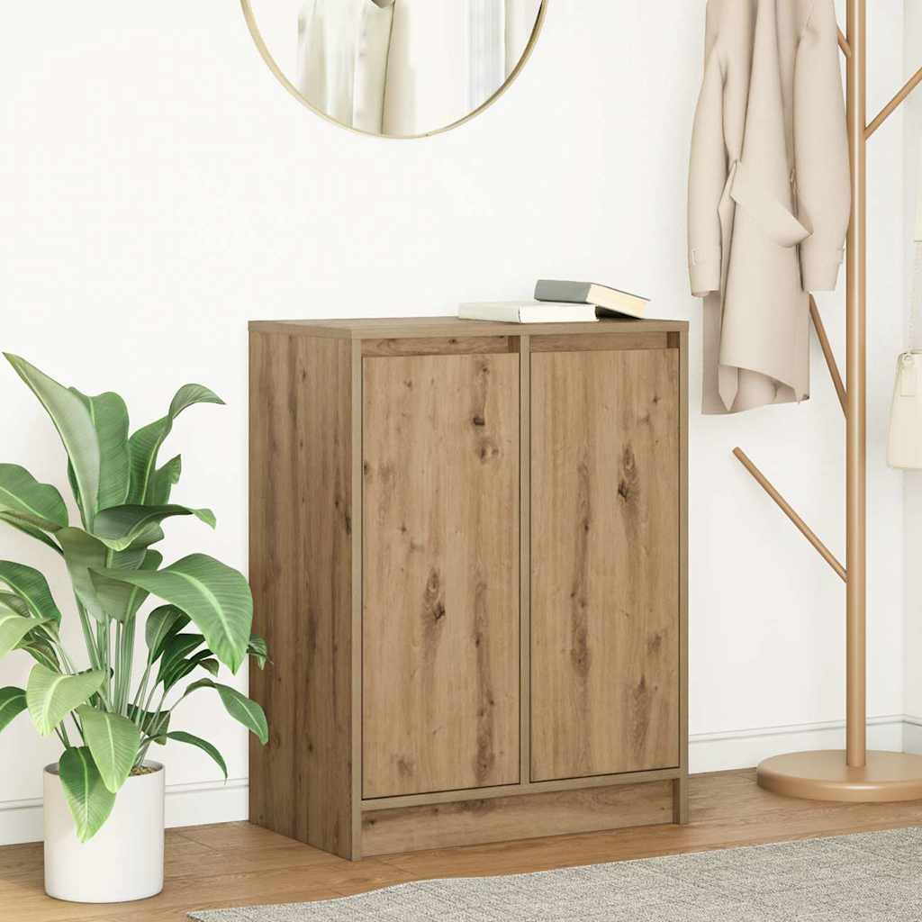 Skjenk Artisan Eik 57X34X76 Cm Konstruert Tre