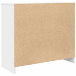 Skjenk Hvit 85X34X76 Cm Konstruert Tre