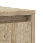 Skjenk Sonoma Eik 85X34X76 Cm Konstruert Tre