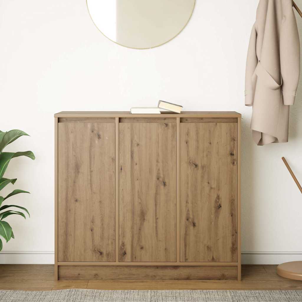 Skjenk Artisan Eik 85X34X76 Cm Konstruert Tre