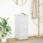 Skjenk Hvit 29,5X34X76 Cm Konstruert Tre