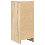 Skjenk Sonoma Eik 29,5X34X76 Cm Konstruert Tre